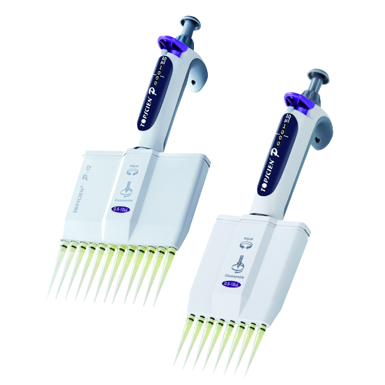 P Series Multichannel Variable Volume Micropipettes